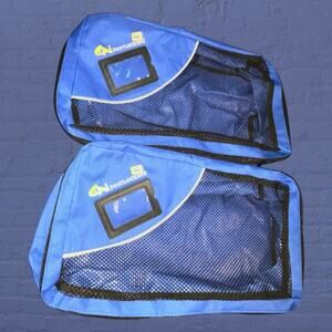 C&N Footlockers Large Packing Cubes 17" Camp Trunk Travel Organizer Set of 2